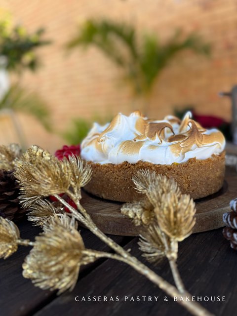 Lemon Bomb Alaska Cheese Cake