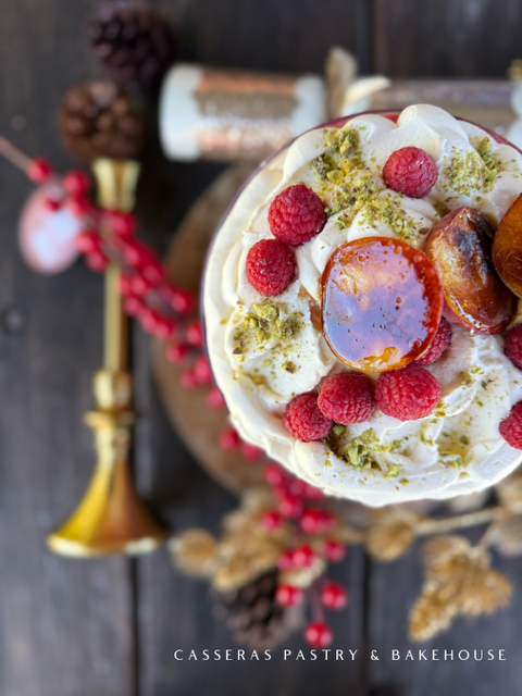 Peach & Raspberry Triffle