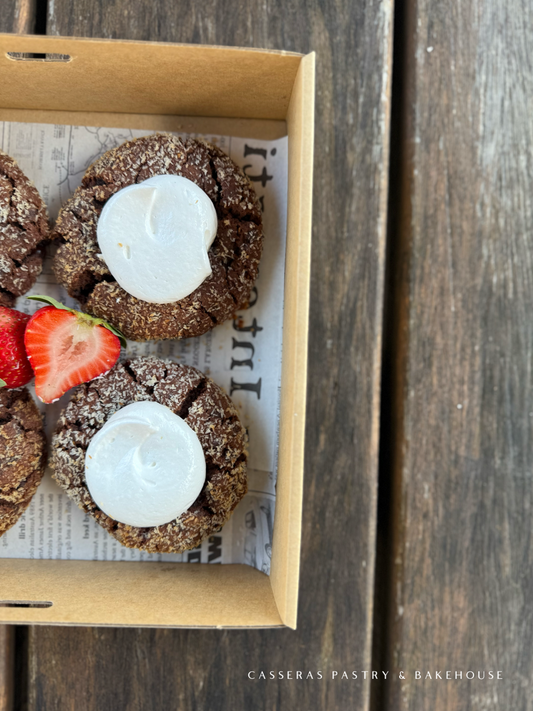 Chunky Lamington Cookies (4 pack)