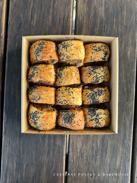Beef Cocktail Sausage Rolls