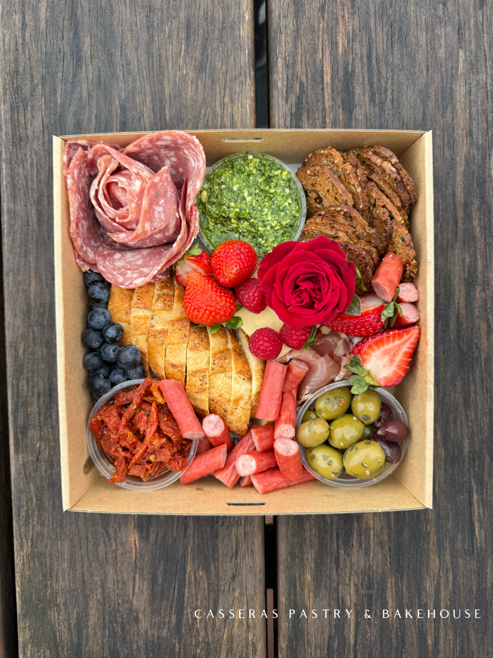 Lovers Luxe Charcuterie Board for Two