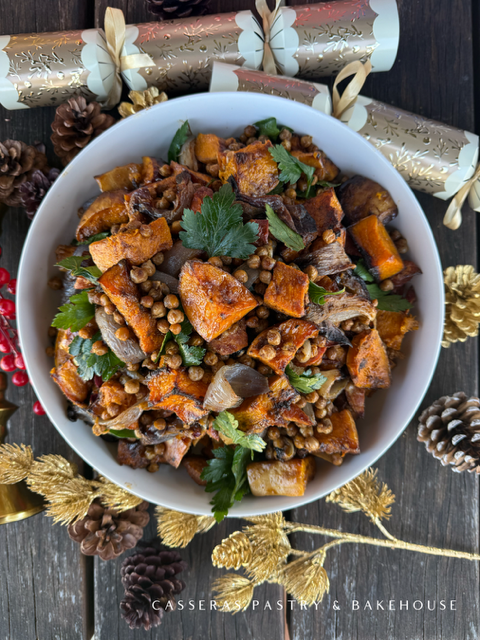 Chorizo, Chickpea & Butternut Pumpkin Salad