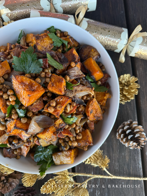 Chorizo, Chickpea & Butternut Pumpkin Salad