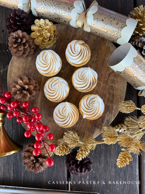 Mini Lemon Meringue Tarts gf