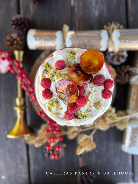 Peach & Raspberry Triffle