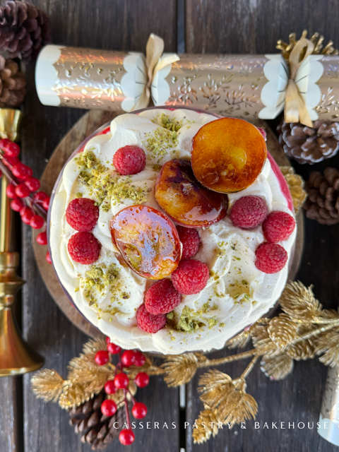 Peach & Raspberry Triffle