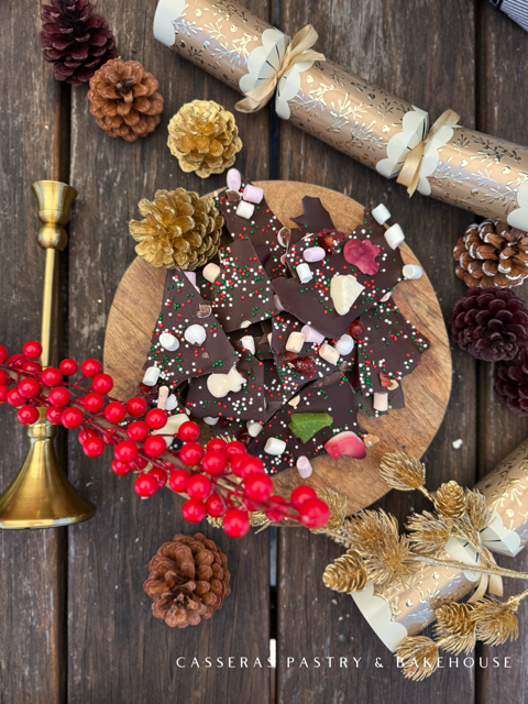 Fun Rocky Road Chocolate Bark